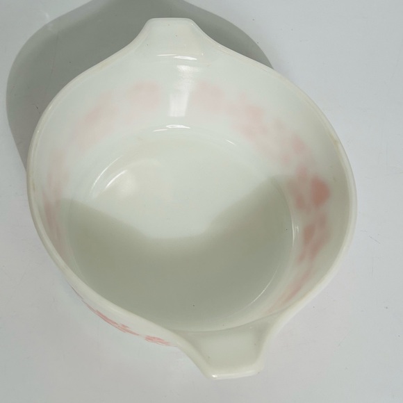 Vintage Pyrex Gooseberry Pink Cinderella Bake-Serve-Store Casserole # 472 & Lid - Picture 6 of 15